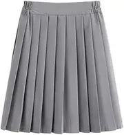 [ERTYUIO] Under Skirt Shorts for Womenwomen'S Girls Harajuku Style High Waist Large Size Short Pleated Skirt 5XL