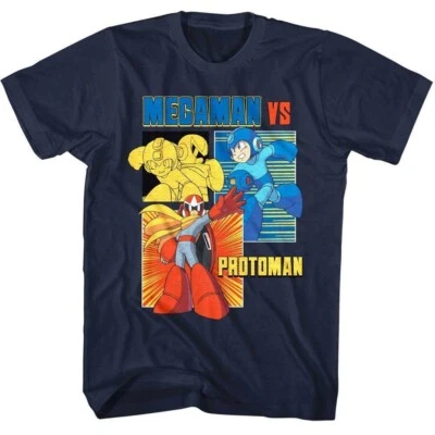 MegaMan versus Protoman Men's T Shirt