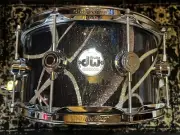 DW 6.5" x 14" Collector's Series Maple Snare Drum - Smoke Glass Contrail