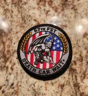 ARMY PATCH, 67TH AIRBORNE FORWARD SURGICAL TEAM WITH HOOK LOOP.