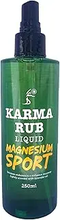 Karma Rub Magnesium Sports Spray, Lemon Myrtle scent, 250 milliliters