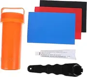 SOLUSTRE Kayak Patch Kit 1 Set abs pvc Paddleboard Repair Kit nozzle inflatable boat paddle board patch pack repair kit Accessories surfboard repair kit repair kit for inflatable