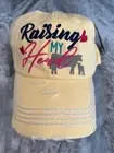 Yellow Baseball Cap Monogrammed Raising My Herd #mothers day