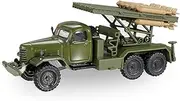 1:64 Military Trucks NO.100 Type 74 Minelayer Alloy Simulation Model Car