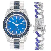 New Luxury Bling'ed Out Charles Raymond Timepiece - ST10377 ZZ
