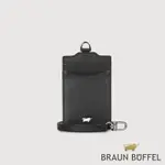 【BRAUN BUFFEL 德國小金牛】台灣總代理 欣娜 證件夾-黑色/BF820-170-BK