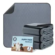Washable Pee Pads for Dogs, 34x36 Reusable Puppy Pads with Fast Absorbent, Wa...
