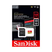 SanDisk 128GB Extreme microSDXC Memory Card With SD Adapter (190MB/s)