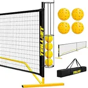 Pickleball Net with 4 Balls