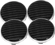 HEALEEP 4Pcs Stylish Wheel Center Caps Durable Automotive Hub Caps for Car Rim Modification Easy Installation Lightweight Design Enhance Vehicle Appearance with Finish