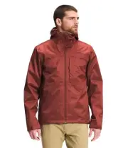 THE NORTH FACE Men�s Arrowood Triclimate Hooded Jacket, Brick House Red/Cardinal