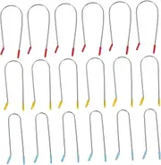 WOONEKY Hair Clips for Rollers 24pcs Hot Roller Curler Clips Replacement Hair Styling Fixing
