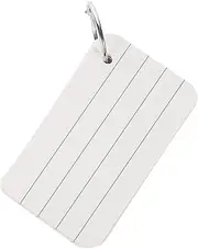 FUNOMOCYA Blank Index Cards 1 Set of Small Note Cards for Writing Flashcards for Studying