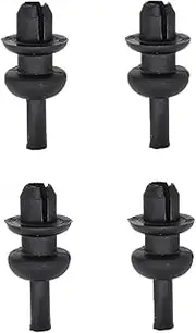 WGQGQ 4PCS Parcel Shelf Clips Fit For Peugeot, 106 205 206 306 307 308 208 MK2 7903077159 Trunk Pack Hanger String Mounting Hook Bracket Parcel Shelf Retainers