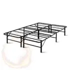 Artiss Folding Bed Frame Metal Base Double