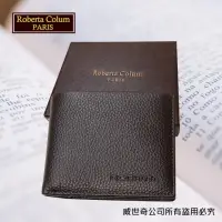 在飛比找momo購物網優惠-【Roberta Colum】諾貝達 男用皮夾 短夾 專櫃皮