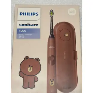 PHILIPS 飛利浦 全新正品 line friends 熊大 兔兔 莎莉 HX6801 電動牙刷 牙刷 送禮 現貨
