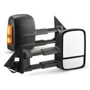 San Hima Pair Extendable Towing Mirrors Gen1 For Nissan Patrol Y62 2013-On