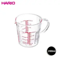 在飛比找Yahoo!奇摩拍賣優惠-HARIO 耐熱手把量杯 200ml 耐熱玻璃