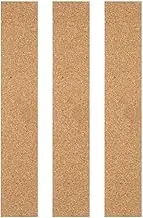 Cork Board Strips 3pcs Adhesive Cork Strips Photo Wall Cork Strips Message Cork Strips Felt Pin Board Bar Pin Board Strips Tile Message Bulletin Strips Natural Office Bully