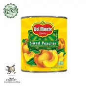 Del Monte Lite Sliced Peaches (105 oz.) Fast Ship