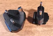 European Plug Adaptors Set of 2 Different Styles