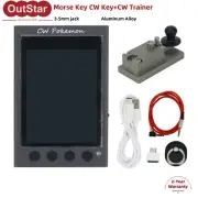 CCZ 711 Pro Morse Key CW Key w/ Magnetic Force Feedback + HAMCUBE CW Trainer #sz