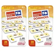 Junior Learning Beginning Sounds Dominoes 2/Bundle (JRL492-2)