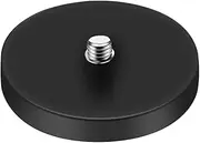 Aswalling Magnetic Suction Bracket Base 1/4 Inch Screw Thread Hole Action Camera Holder Camera Photography Accessories