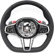 2025 Car Steering Wheel With M1 M2 Compatible For BMW G/F Series G07 G20 G21 G30 G80 G82 G42 M4 F82 M5 F90 M3 F80 X5 F10 F20 F30 X7 X3M(With button)