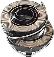 SEWACC 2pcs Heavy Duty Stainless Steel Tension Springs for Drill Press Milling Machine Reliable Coil Springs for Feed Return Special Shape Capability for All Skill Levels