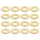 100Pcs Brass Flat Washer, M5x12x0.8mm Brass Washer Assortment for Screws Bolts