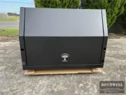 【ON SALE!】Black 1200 x 1770 x 850 mm Flat Plate Jack Off Dual Cab Ute Canopy
