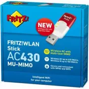 USB Adapter Stick Fritz! WLAN Wireless wi-Fi 433Mbps Mu-Mimo 20002810