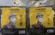 2pk -10 Masks. Firm Grip Reusable Face Mask White. Free shipping
