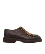 Doucal's Edged Hooked Lace-Up Shoes 40,42.5 brown