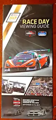 Laguna Seca Monterey IMSA Race Day Viewing Guide 2019