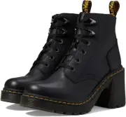 Dr. Martens Unisex-Adult Jesy 6 Tie Boot 7, Black Sendal