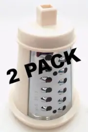 2 Pk, Presto Fine Shred Cone For SaladShooter Slicer/Shredder, 09937