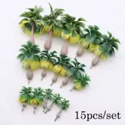 15* Model Train Palm Trees Tropical Forest Landscape Scale 1:100-1:300