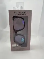e-specs BLUE LIGHT Filtering Specs Reading Glasses +2.50 Tortoise Blush Arms