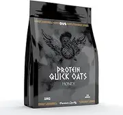 OVS Protein Quick Oats (28g Protein) Honey : Supports Gut Health, Muscle Health, Growth and Recovery (14 Servings)