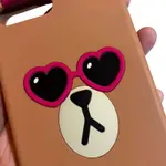 ❮二手❯ 韓國 LINE FRIENDS 熊大兔兔 手機保護殼 IPHONE 7/8 PLUS 5.5吋 防摔抗震手機殼