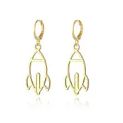 Personality UFO Spaceship Astronaut Rocket Planet Spaceman Universe Earrings