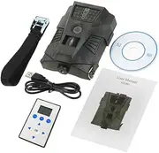 8MP 720P Trail Camera Hunting Game Camera Wildlife Scouting Camera with Remote Control PIR Sensor Infrared Night Vision IP54 Remote Control Multicolor 2