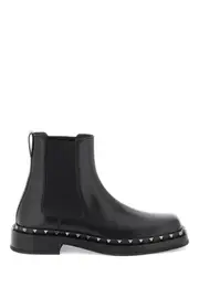 VALENTINO GARAVANI rockstud m-way ankle boots