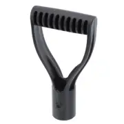 Shovel Handle Digging Raking Tools Universal Fitting Grip Portable Home Metal