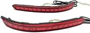 LED Rear Bumper Light Rear Fog Lamp Turn Signal Brake Light Reflector for KIA for Pegas for Soluto 2017-2023 Rear Lights(001)