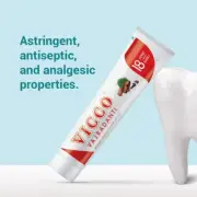 Vicco Vajradanti Ayurvedic Natural Herbal Toothpaste 18 Herbs 200g (Pack of 3)