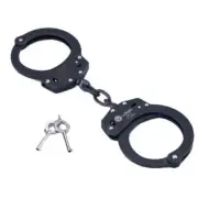 Professional Police Handcuffs Hinged Double Lock Pro-Cuff Speedcuff Quickcuff